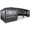  Namiot imprezowy z 12 ścianami antracytowymi 8x4 m PE