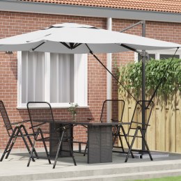 VidaXL Parasol Patio Piasek Daszek z poliesteru 3m