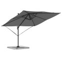 VidaXL Parasol Wahadłowy Roma Antracytowy 286x285x265 cm Aluminium