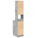 VidaXL Szafka kuchenna w betonie szarym 35x50x180 cm z płyty wiórowej