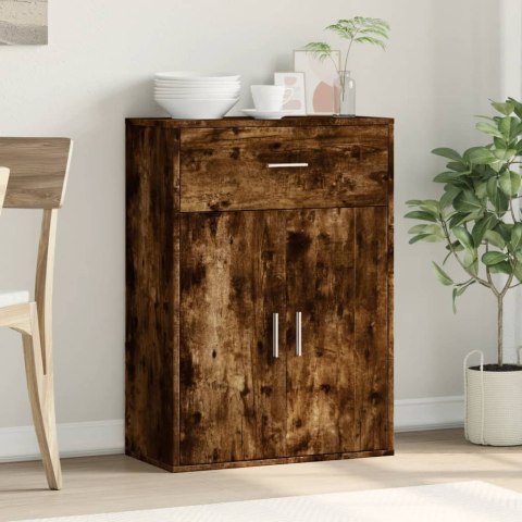 VidaXL Szafka, przydymiony dąb, 60x30x84 cm, materiał drewnopochodny VidaXL Szafka, przydymiony dąb, 60x30x84 cm, materiał drewnopochodny