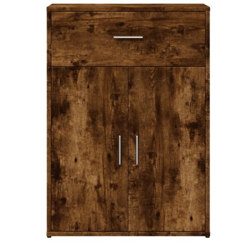 VidaXL Szafka, przydymiony dąb, 60x30x84 cm, materiał drewnopochodny VidaXL Szafka, przydymiony dąb, 60x30x84 cm, materiał drewnopochodny