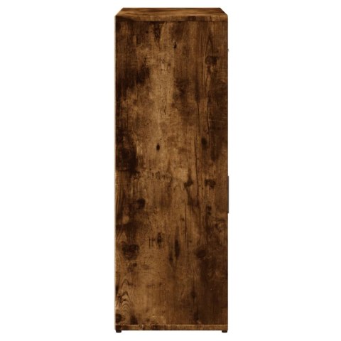 VidaXL Szafka, przydymiony dąb, 60x30x84 cm, materiał drewnopochodny VidaXL Szafka, przydymiony dąb, 60x30x84 cm, materiał drewnopochodny