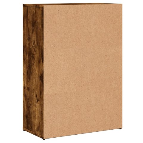 VidaXL Szafka, przydymiony dąb, 60x30x84 cm, materiał drewnopochodny VidaXL Szafka, przydymiony dąb, 60x30x84 cm, materiał drewnopochodny