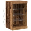 VidaXL Komoda z Oświetleniem LED Stare Drewno 41x37x67 cm
