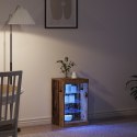 VidaXL Komoda z Oświetleniem LED Stare Drewno 41x37x67 cm