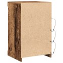 VidaXL Komoda z Oświetleniem LED Stare Drewno 41x37x67 cm