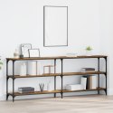 VidaXL Stół Konsolowy Stare Drewno 200x29x75 cm Drewno Inżynieryjne