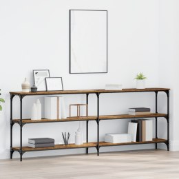 VidaXL Stół Konsolowy Stare Drewno 200x29x75 cm Drewno Inżynieryjne