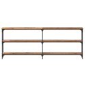 VidaXL Stół Konsolowy Stare Drewno 200x29x75 cm Drewno Inżynieryjne