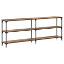VidaXL Stół Konsolowy Stare Drewno 200x29x75 cm Drewno Inżynieryjne