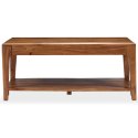VidaXL Stolik kawowy z litego drewna, 88 x 50 x 38 cm