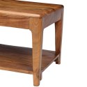 VidaXL Stolik kawowy z litego drewna, 88 x 50 x 38 cm