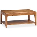 VidaXL Stolik kawowy z litego drewna, 88 x 50 x 38 cm