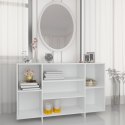 VidaXL Szafka, biała, 120x30x75 cm, materiał drewnopochodny