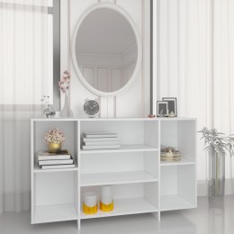 VidaXL Szafka, biała, 120x30x75 cm, materiał drewnopochodny