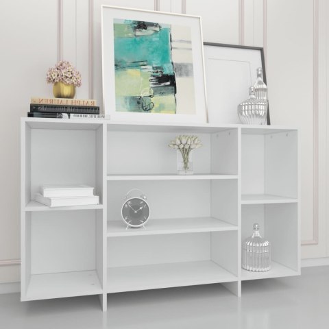 VidaXL Szafka, biała, 120x30x75 cm, materiał drewnopochodny VidaXL Szafka, biała, 120x30x75 cm, materiał drewnopochodny
