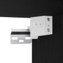 VidaXL Highboard Czarny Dąb 69.5x34x180 cm Materiał drewnopochodny, vidaXL Sideboard Czarny Dąb 69.5x34x90 cm Materiał drewnopoc