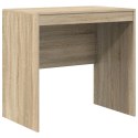 Biurko vidaXL z miejscem do przechowywania Sonoma Oak Płyta wiórowa, Biurko vidaXL Sonoma Oak 80x50x76 cm Płyta wiórowa
