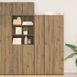VidaXL Wysoka szafa Dąb rzemieślniczy 30x42.5x185 cm Materiał drewnopochodny