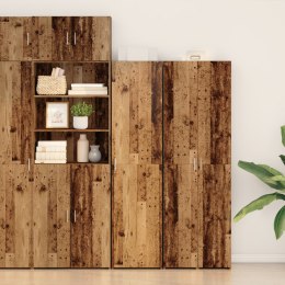VidaXL Wysoki Kredens Stare Drewno 50x42,5x185 cm Drewno Konstrukcyjne