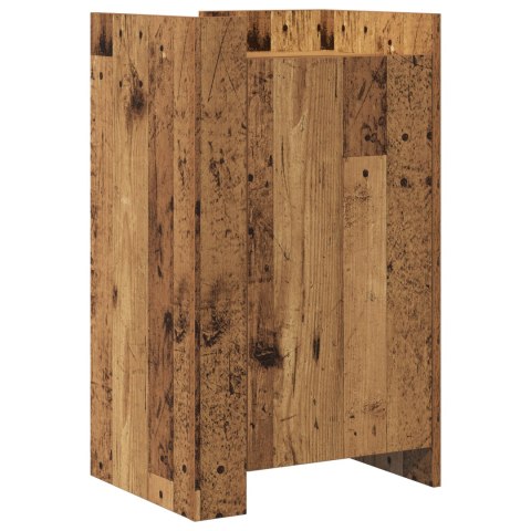 VidaXL Komoda z odzyskanego drewna 45x35x75 cm z drewna prasowanego VidaXL Komoda z odzyskanego drewna 45x35x75 cm z drewna prasowanego