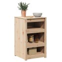 VidaXL Szafka kuchenna na zewnątrz 55x55x92 cm z litego drewna sosnowego