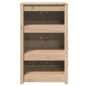 VidaXL Szafka kuchenna na zewnątrz 55x55x92 cm z litego drewna sosnowego
