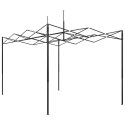 VidaXL Szklarnia do wchodzenia z pop-up ramą Zielona 410x280x315 cm Stal
