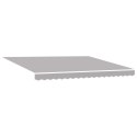 Markiza ręczna vidaXL Jasnoszara 400x350 cm, Materiał zamienny do markizy vidaXL na ramę 4x3.5 m Jasnoszary