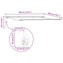 Markiza ręczna vidaXL Jasnoszara 400x350 cm, Materiał zamienny do markizy vidaXL na ramę 4x3.5 m Jasnoszary