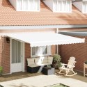 Ręczna markiza vidaXL Biała 400x350 cm, Materiał wymienny do markizy vidaXL na ramę 4x3.5 m Biała