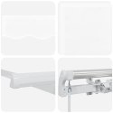 Ręczna markiza vidaXL Biała 400x350 cm, Materiał wymienny do markizy vidaXL na ramę 4x3.5 m Biała