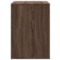 VidaXL Komoda, brązowy dąb, 80x41x58 cm, materiał drewnopochodny