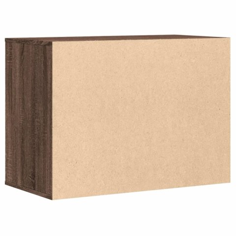 VidaXL Komoda, brązowy dąb, 80x41x58 cm, materiał drewnopochodny VidaXL Komoda, brązowy dąb, 80x41x58 cm, materiał drewnopochodny