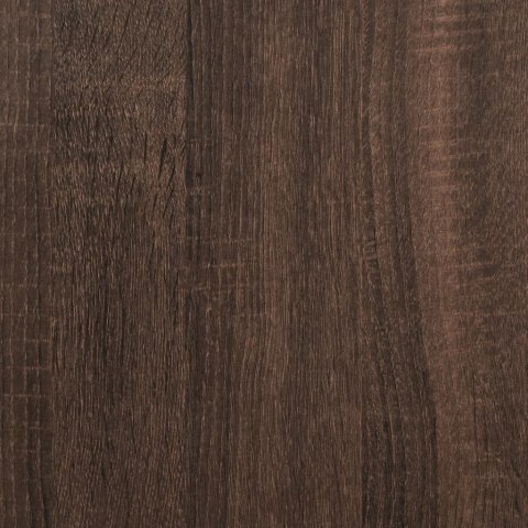 VidaXL Komoda, brązowy dąb, 80x41x58 cm, materiał drewnopochodny VidaXL Komoda, brązowy dąb, 80x41x58 cm, materiał drewnopochodny
