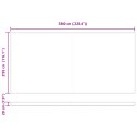 Markiza Ręczna vidaXL Czarna 600x300 cm, Materiał do wymiany markizy vidaXL na ramę 6x3 m Czarny