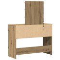 Toaletka z lustrem i LEDami Artisan Dąb Księżycowy