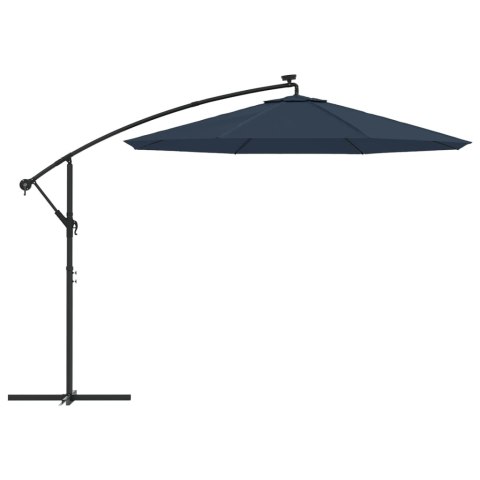 VidaXL Zamienne pokrycie parasola ogrodowego, niebieskie, 350 cm VidaXL Zamienne pokrycie parasola ogrodowego, niebieskie, 350 cm