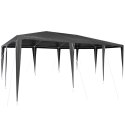 VidaXL Namiot imprezowy Antracytowy 6x4 m PE