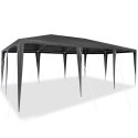 VidaXL Namiot imprezowy Antracytowy 6x4 m PE
