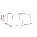VidaXL Namiot imprezowy Antracytowy 6x4 m PE