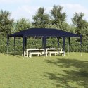 VidaXL Namiot na imprezę Niebieski 6x4 m PE