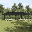 VidaXL Namiot na imprezę antracytowy 8x4 m PE