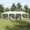 VidaXL Namiot Imprezowy Biały 8x4 m PE