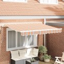VidaXL Materiał do wymiany markizy dla ramy 3,5x2m w kolorowe paski