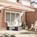 VidaXL Materiał do wymiany markizy dla ramy 3,5x2m w kolorowe paski