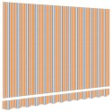 VidaXL Materiał do wymiany markizy dla ramy 3,5x2m w kolorowe paski
