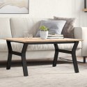 VidaXL Stolik kawowy z nogami w kształcie litery Y, 90x90x45 cm