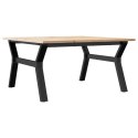VidaXL Stolik kawowy z nogami w kształcie litery Y, 90x90x45 cm